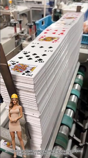 🃏⚙️ High-Speed Playing Card Manufacturing Process
