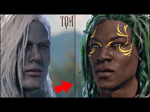 Become a PRO at Baldur's Gate 3 Original DROW M Character Creation - Soundless BG3 Creator Tutorial