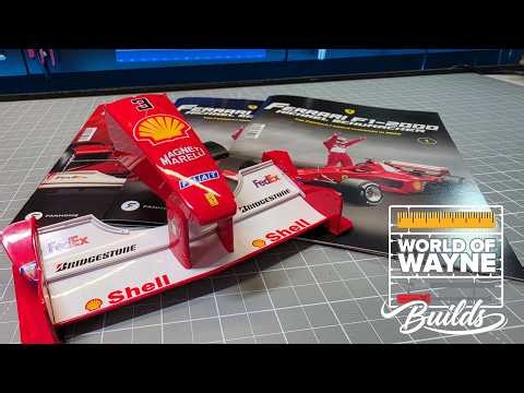 Build the Michael Schumacher F1-2000 Ferrari - Stages 1-2