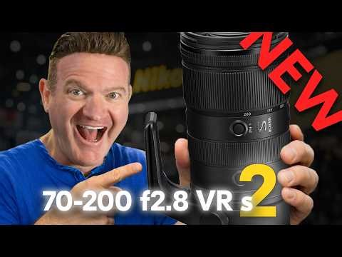 Nikon’s NEW 70-200 f/2.8 VR S II | First Look at WPPI 2026