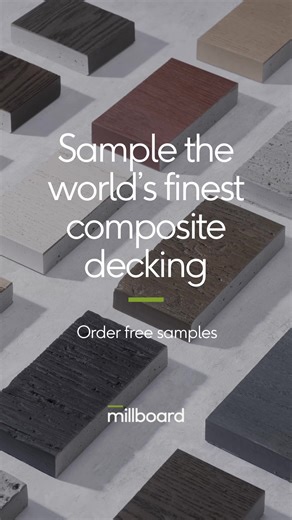 Slip-resistant, stain-resistant, and made to handle heatwaves and downpours—Millboard decking is the ultimate surface for outdoors. Whether you’re entertaining or relaxing, make your garden the place to be. | Millboard
