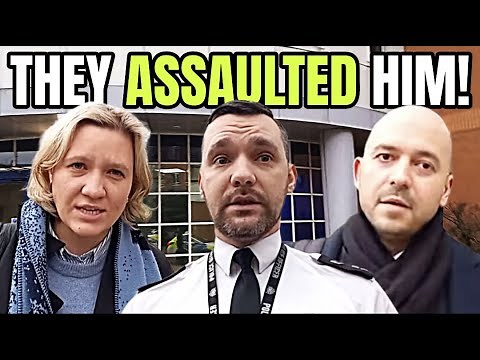 UK Cops Attack Auditor During Police Station Visit! Someone Is Getting Fired!