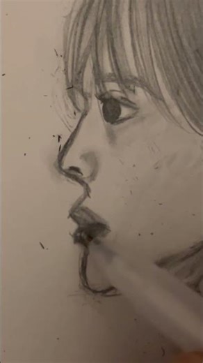 trying to get better at side-view heads | learning the loomis method | Day 2 #art