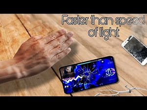 How I Beat "WoW" [Extreme Demon] On Mobile! (With Face And Hand Cam) | Geometry Dash Meme