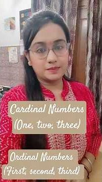 Cardinal & Ordinal Numbers #teaching #vocabs #learning #exam #vocabbatch #maths #learning
