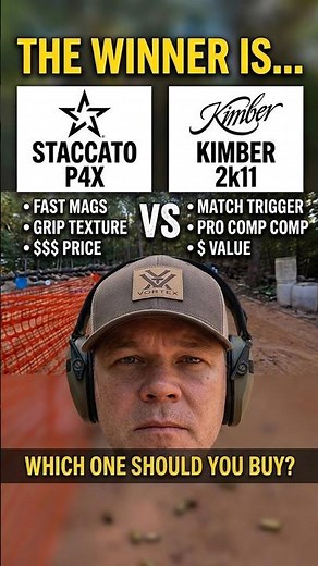 Staccato HD P4X vs. Kimber 2k11: Which One Should You Buy?