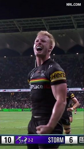 Tom Jenkins Tries in Penrith Panthers vs Melbourne Storm
