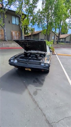 1970 Dodge Challenger (383ci V8) - Matte Black with Patina