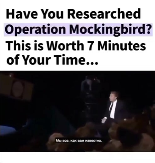 Operation Mockingbird Once You've Taken The Dive Down The "Project Mockingbird" Rabbit Hole, The Thought Of Watching Television News Would Make You Sick | Steve Jones