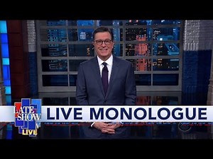 Sanders, Warren Clash Over "Woman President" Question At Iowa Debate: Colbert's LIVE Monologue