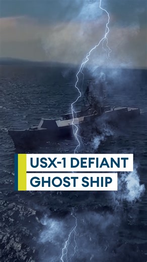 17K views · 148 reactions | ⚓️Move over the Flying Dutchman, there's a new Ghost Ship at sea... Meet the USX-1 Defiant, a completely autonomous warship with no intention of having any humans on board | Forces News | Facebook