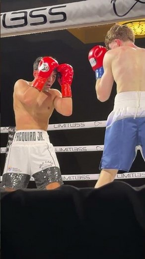 Non-Stop Action! Jimuel Pacquiao Jr vs Branden Lally Round 2 Highlights