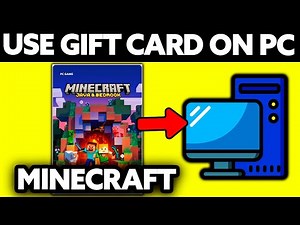 How To Use Minecraft Gift Card on PC 2025