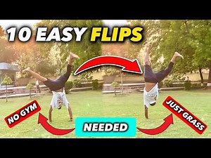 10 Easy Flips for Beginners | Learn Basic Parkour Tricks (No Gym Needed) | Sumit Parkour