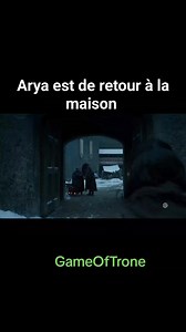 Game of Thrones — scène d'Arya Stark à Winterfell (français)