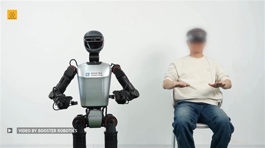 1.5K views · 35 reactions | Booster T1 humanoid robot first-person view teleoperation. Easily performed with humanoid robot data collection using Vision Pro. Video Credit: Booster Robotics #engineering #technology #robots #robotics -------------------------------- Stay ahead of the curve! Follow more cutting edge robotics content, including research, reports and articles on Wevolver: https://www.wevolver.com/category/robotics | Wevolver.com | Facebook