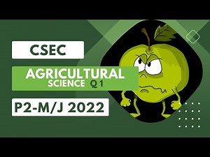 csec agricultural science paper 2 2022 Q1