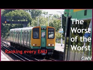 Ranking every Electric Multiple Unit in Britain, Part 1: The Bottom 15