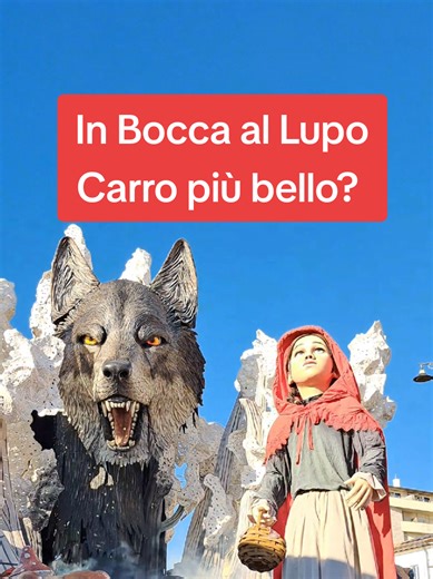 Il Carro più bello di Carnevale di Viareggio 2026