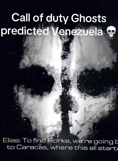 memes on Instagram: "follow me (@repostrandy) for banger reels ❤️‍🩹 . . . Did Call of Duty Ghosts predict Venezuela? This scene from the game, featuring a mission set in Caracas, has people wondering if it was more than just a coincidence. The game's narrative involves finding Rorke, with the mission starting in Caracas, which many are now linking to the real-world complexities in Venezuela. 🤯 #meme #brainrot #memes #你知道吗 #知识#事实"