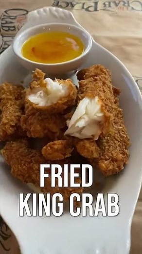 Fried King Crab Legs