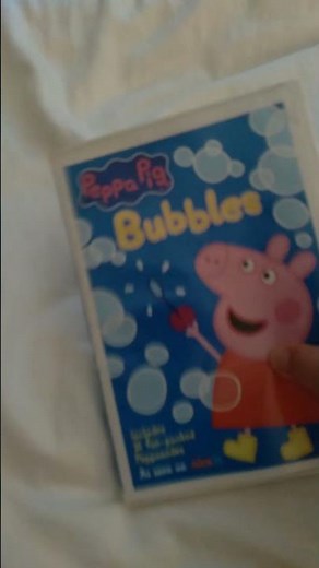 Peppa pig bubbles dvd review