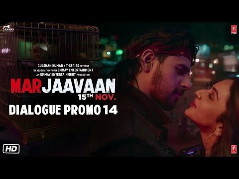 Marjaavaan: Tere Ishq Mein (Dialogue Promo 14) |Riteish D, Sidharth M,Tara S | Milap Zaveri | 15 Nov