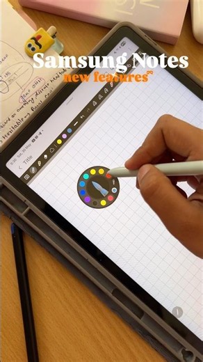 New Samsung notes update ✏️ #galaxytabs9fe #student #samsung #notes #digital #digitalnotes