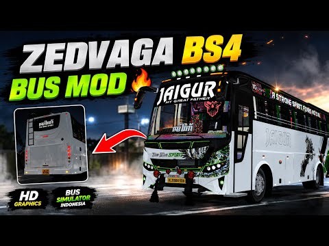 🔥 ZEDVAGA BS4 BUS MOD | Full Review & Download