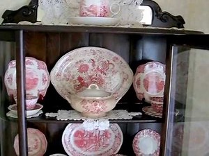 Home Decor Decorating with Antique Transferware & Toile