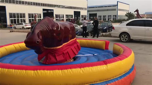Bull Ride Mechanical Rodeo Game Rodeo Bull Riding Kids Mechanical Bull Ride