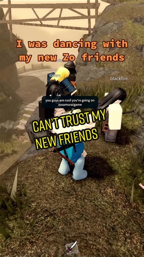 Never trust a fella #zoroblox #roblox