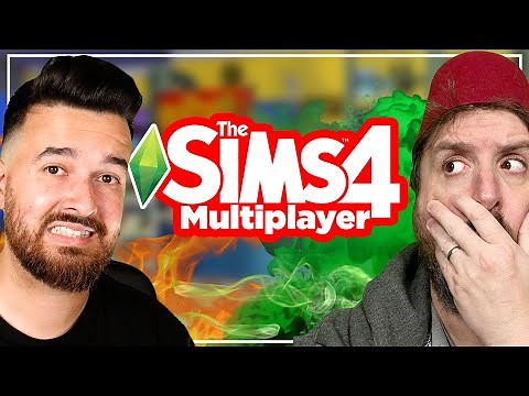 The Sims 4 Online Multiplayer - James and Gluon working together to run a Shop