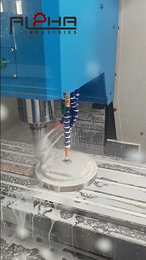 VMC Machining Demo | High-Precision Vertical Machining Center by ALPHA