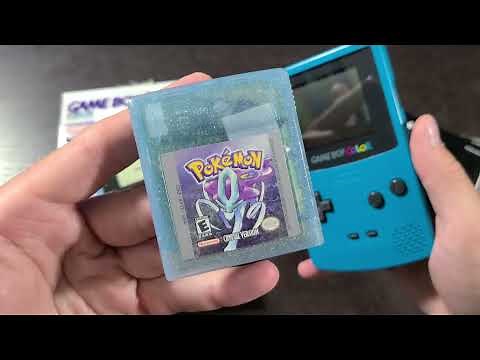 POKEMON CRYSTAL & GAMEBOY COLOR UNBOXING [4K]