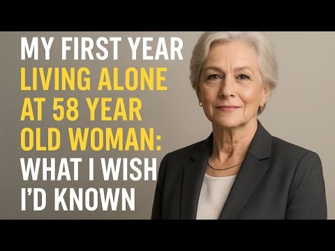 My First Year Living Alone at 58 Year Old Woman: What I Wish I'd Known