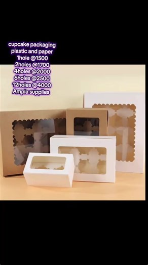 cupcake packaging ampla supplies