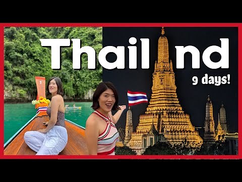 THAILAND Travel Guide 2023! Ultimate 9 day Thailand Itinerary for the first timers & 16 Things to Do