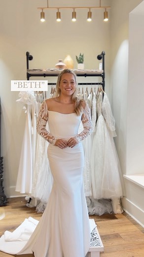 Clean wedding gowns with a touch of detail✨ • • Four classic silhouettes with exquisite elegance🤍 Which is your favorite?! 1)Eddy🤍 2)Chloe🤍 3)Brooke🤍 4)Beth🤍 Save this post and follow @surebride for more!!! #newnangeorgia #atlantabride #classicweddingdress #straplessweddingdress #wedding #shesaidyes #bridetobe #bride #romanticweddingdress #fittedweddingdress #weddingphotography #springwedding | Surebride