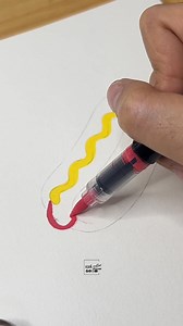 446K views · 5.9K reactions | hotdog  easy drawing tutorial you can try 殺 #easydrawing #reels #art #satisfying #tutorial #trendingreels #hotdog | HUE.matter | Facebook