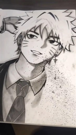 draw Naruto🥲😭. #trending #viral #anime #animedrawing #edit