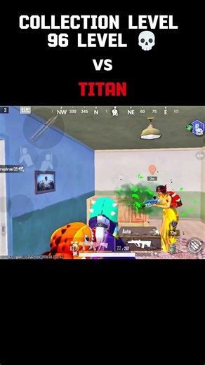 BGMI || 96 collection level 😱 vs @Bhargav_Playzz03 #shorts #viral