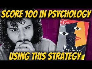 How YOU Can Score 100 in PSYCHOLOGY | Class 12 2026 CBSE Board Exam | Strategy & Tips from Topper