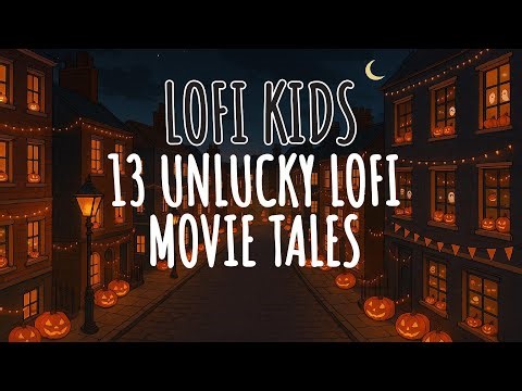 13 Unlucky Lo-Fi Movie Tales - Including Gremlins, Ghostbusters, Casper plus more #halloween #music