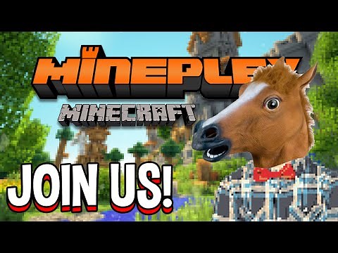 Minecraft Mineplex Skywars PvP, Arcade Games, Survival Games, and More! Join Us! (Day 07)