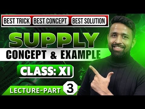 SUPPLY|LECTURE 3| FACTOR AFFECTING ELASTICITY OF SUPPLY AND EXCEPTION TO LAW OF SUPPLY| WITH EXAMPLE