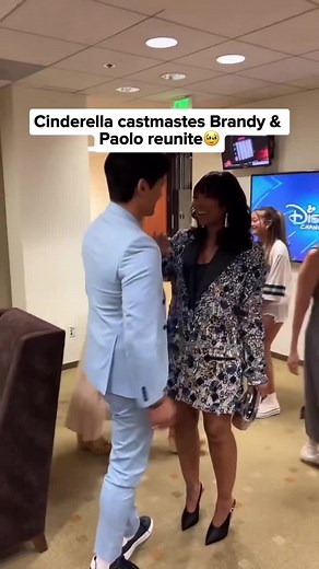 Brandy & Paolo Montalban Reunite in LA | Disney's Cinderella Castmates