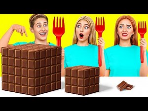 Big, Medium and Small Plate Challenge | Crazy Kitchen Situations by Mega DO Challenge
