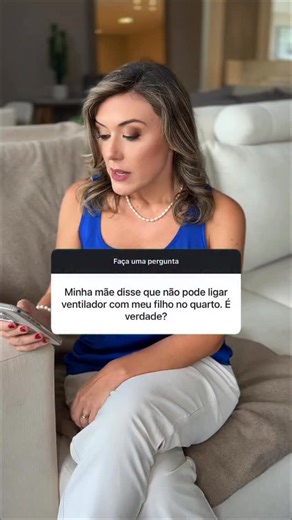 Dra.Júlia Gonzaga | Pediatra on Instagram: "Já te falaram que bebê não pode ficar no ventilador ou no ar-condicionado? E como faz num calorão desses? Isso é mito. O que deixa criança doente são vírus e bactérias, não o vento ou o ar frio. No vídeo eu explico como usar ventilador e ar-condicionado de forma segura, sem prejudicar a saúde do seu bebê. Assista e compartilhe com outras famílias!"