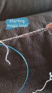 5.9K views · 69 reactions |  Starting magic loop!  I've been talking to so many of you about using magic loop for socks. But how do you actually get started? Cast on, point all the stitches down, and join for working in the round. Like this post if this was helpful to see ✨️ | Knitlifeoils | Facebook